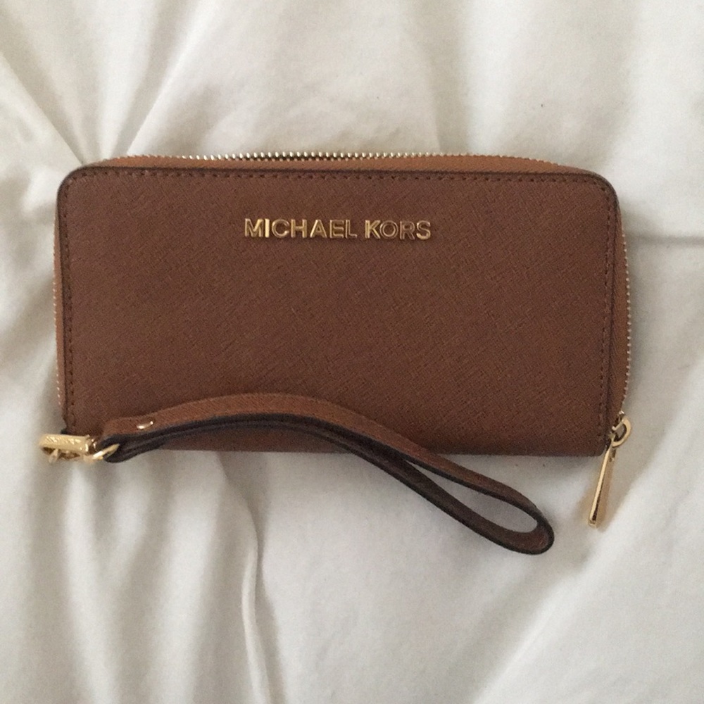 Michael Kors wristlet.